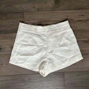 White dress shorts